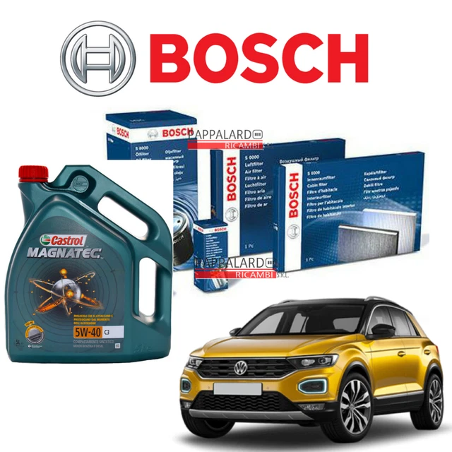 Kit Tagliando Manutenzione 4 Filtri Bosch + Volkwagen Passat 2.0 Tdi - Foto 9