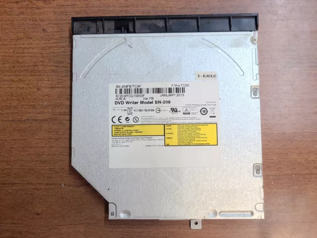 Sager Clevo P170Sm Laptop Odd Optical Disc Drive Dvd Drive Rw Cd W/ Bezel Sn-208