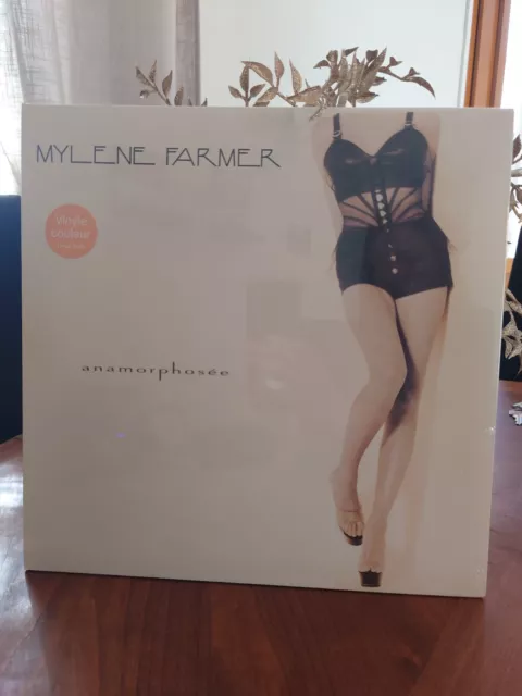 Mylene Farmer Album 33Tours Anamorphosée Vinyle couleur Sable