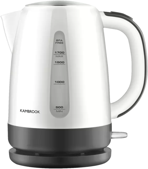 Kambrook Pour With Ease 1.7 Litre Hot Water Kettle KKE280WHT2JAN1