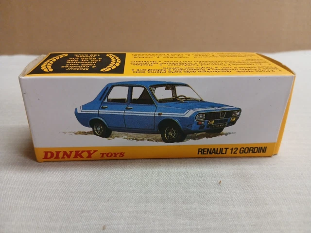 Dinky Toys Renault 12 TL - Réf 1424 Spain - Boîte D'origine - Miniature Collection