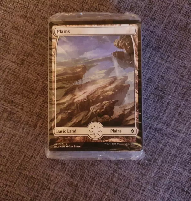 Battle for Zendikar | Full Art Land Pack | Sealed | 80 Lands | MTG | NEW