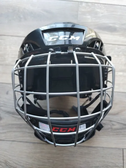 CCM FL40 Hockey Player Helmet | Size Small | With Cage