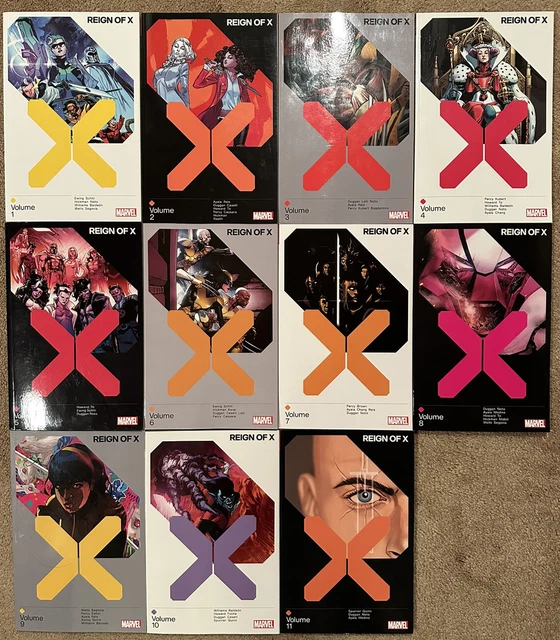 Reign Of X Vol. 1-12 TPB LOT - X-Men Marvel Comics Hickman
