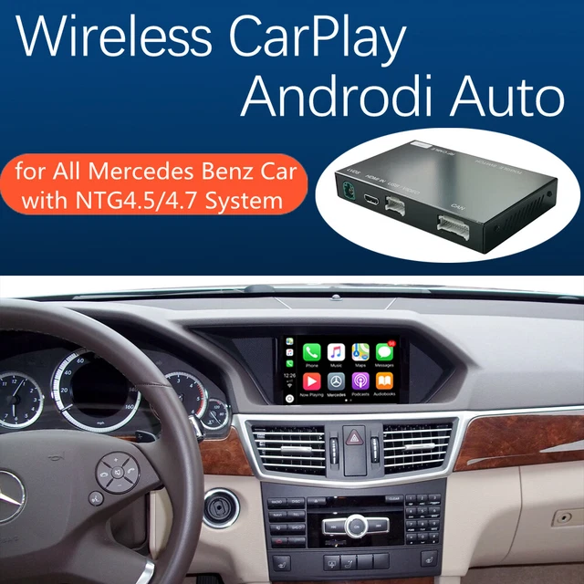 WIRELESS CARPLAY ANDROID Auto Retrofit Kit NTG4.5 for Mercedes Benz Car