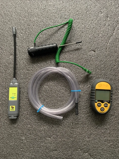 Kane 77 Monitor monossido di carbonio, RILEVATORE GAS COMBUSTIBILE TPI 725L con extra