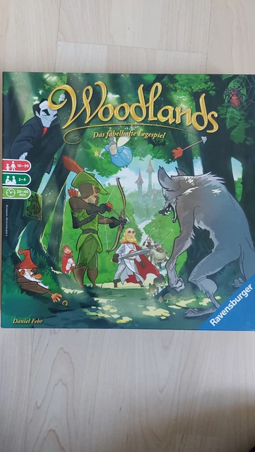 Woodlands - Brettspiel Legespiel Ravensburger - Merkfähigkeit & logisches Denken