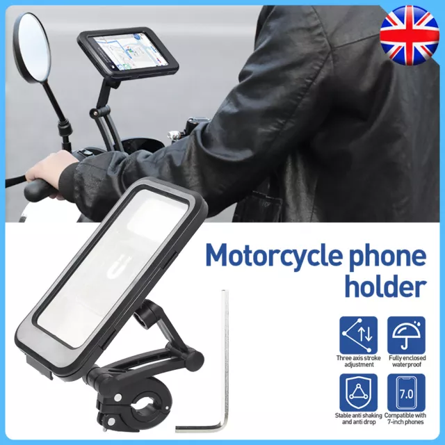 Bicycle Bike Mobile Phone Holder Bracket Mount for Handlebar Handle Bar Scooter