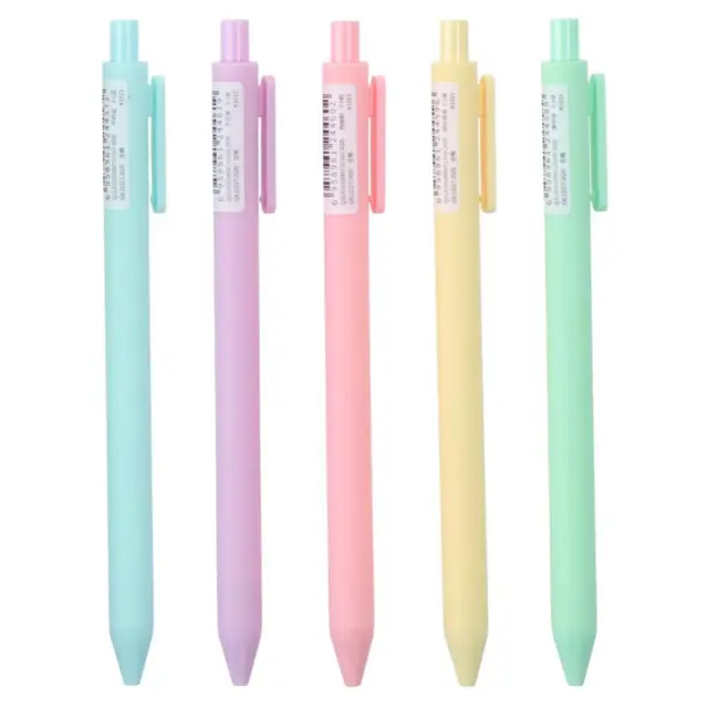 Multi-color Ink Colored Gel Pens Fine Point Rollerball Pens Office Supplies