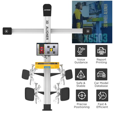 WHEEL ALIGNMENT MACHINE 3D Tire Aligner System Wheel Positioner Fully ...