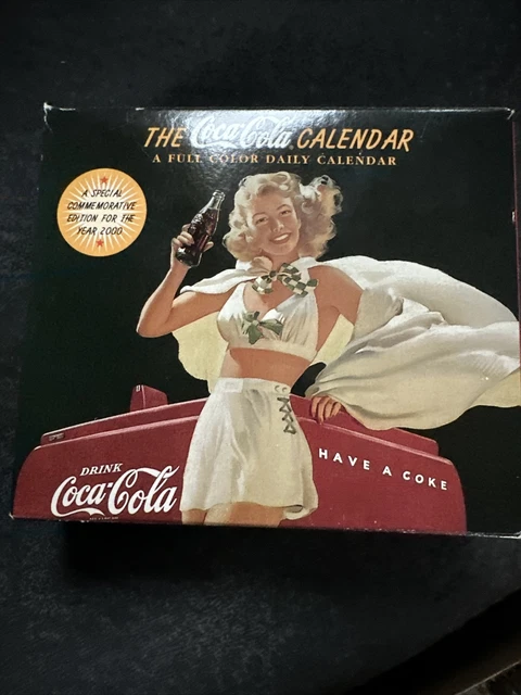 Coca Cola Commemorative Year 2000 Full Color Daily Calendar