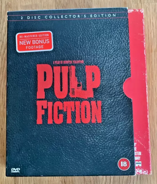 Pulp Fiction 2 Disc Collectors Edition Bonus Footage  (DVD, 2002) Tarantino
