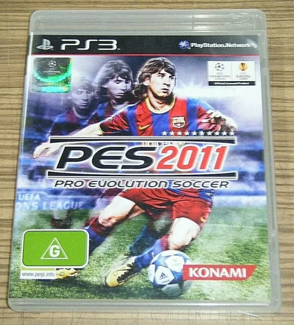 PES 2011 Pro Evolution Soccer PS3 Football Game for Sony PlayStation 3