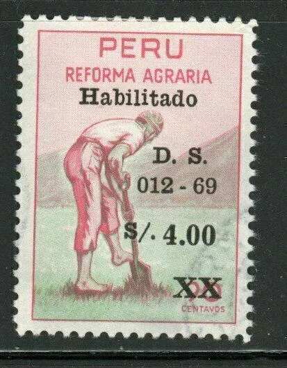 Peru Stamps Canceled Used Overprint Used Lot   59547