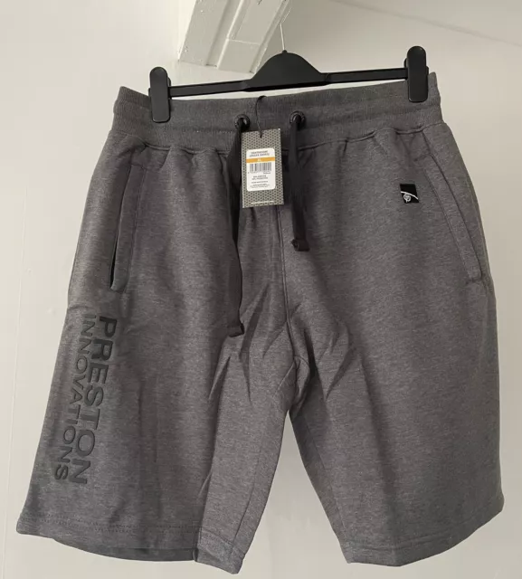 Preston Lightweight Jogger Shorts Grey XL Brand new Free postage P0200340