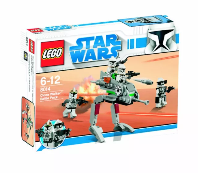 LEGO Star Wars Clone Walker Battle Pack 8014 NEUF / boite scellé