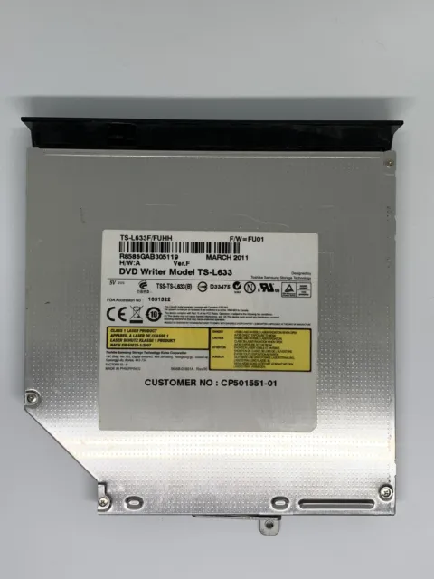 Optical Drive / Lecteur Graveur  Toshiba TS-L633