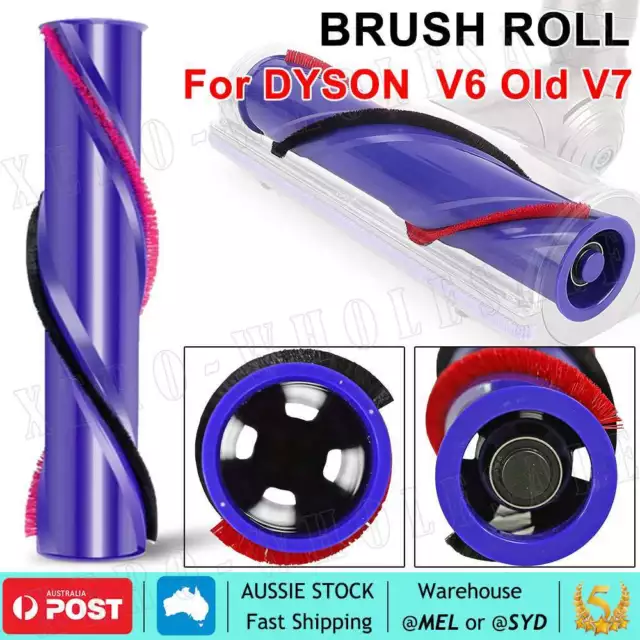 For V6 old V7 Assembly Compatible Vacuum Cleaner Brushroll Head Brush Bar Roller