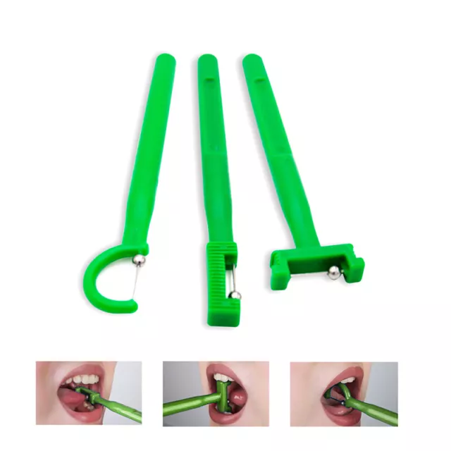 3PCS Tongue Tip Exerciser Mouth Tongue Tip Trainer Oral Muscle Strength