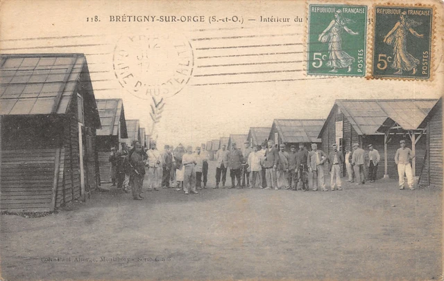 91-Bretigny Sur Orge-Interieur Du Camp-N 6012-B/0373