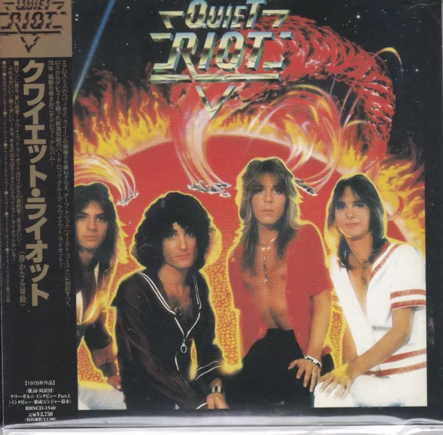 QUIET RIOT - Quiet Riot (Ltd. edition Japanese cd / Replica mini vinyl sleeve)