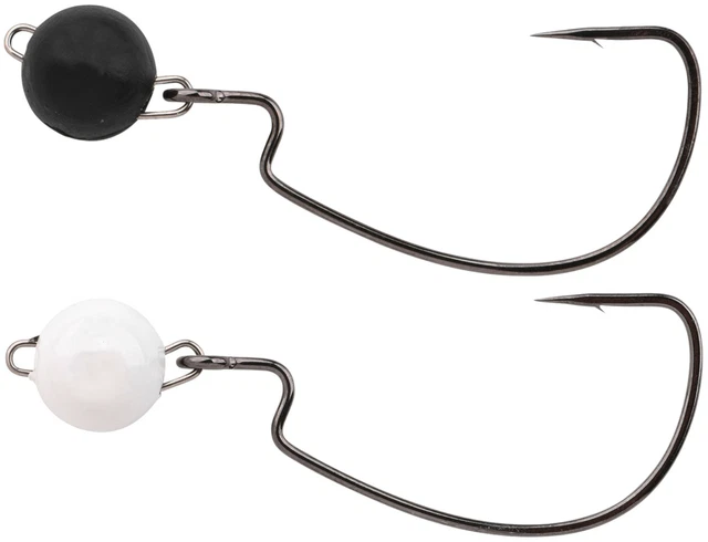 Spro Freestyle Jighaken für Gummiköder Rigged Bottom Jigs, Chebu-Rig Offsethaken