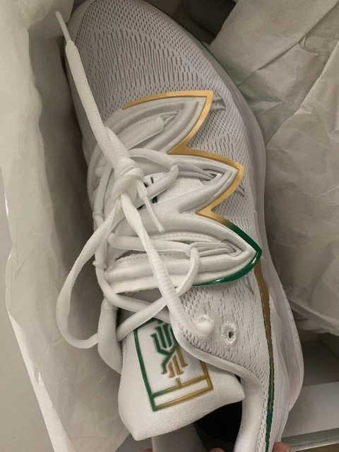 NIKE AIR ZOOM Vapor Kyrie Irving x Nick Kyrgios V 5 White Gold Clover BQ5952 101 229.50 PicClick
