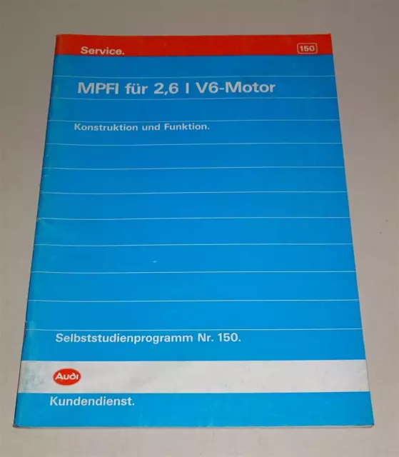 Programa Ssp. 150 Mpfi 2,6L V6 Motor Abc Audi 80 B4 Cabrio Tipo