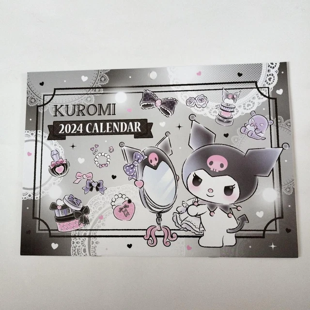 SANRIO 2025 WALL Calendar KuromiChan 54.89 PicClick