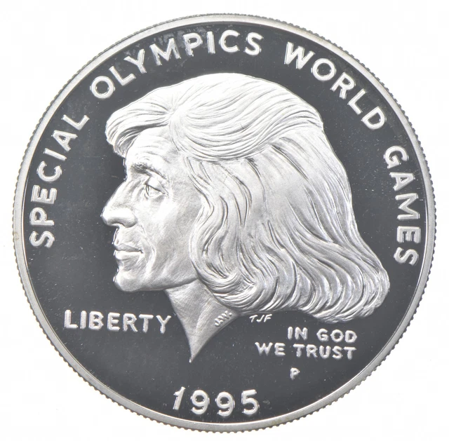 1995-P Proof Special Olympics Commemorative Silver Dollar $1 *0615