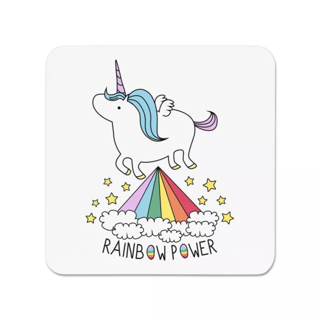 Unicornio Rainbow Power Imán Nevera - Divertido