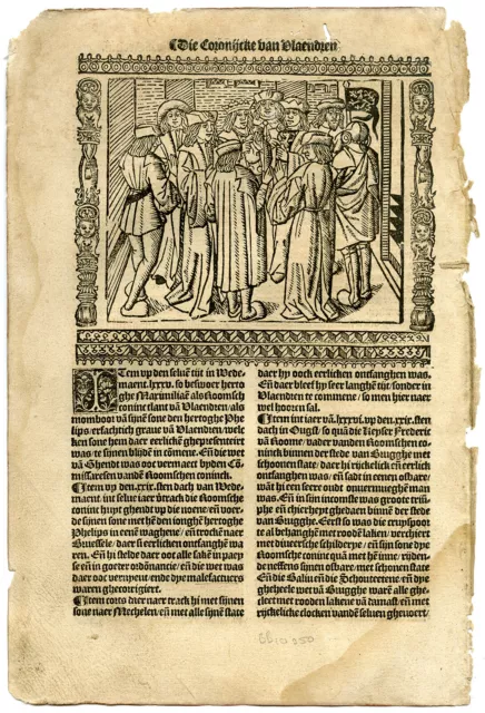 Rare Antique Print-EMPEROR-MAXIMILIAN I-CONQUEST-Doppere-Vorsterman-1531