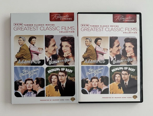 ADAM'S RIB WOMAN Of The Year Philadelphia Story Bringing Up Baby (DVD ...