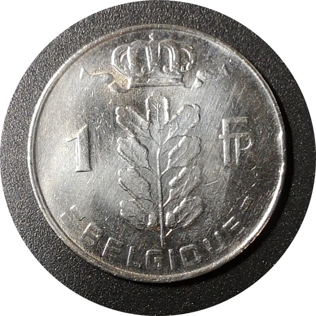 Monnaie Belgique - 1975 - 1 franc - type Cérès en Français