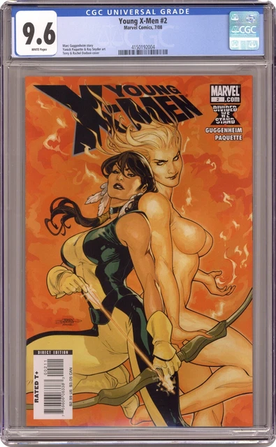 Young X-Men #2 CGC Graded 9.6 TERRY DODSON Sexy Dani Moonstar and Magma Cover