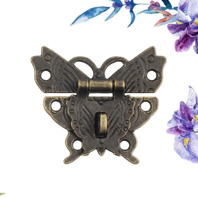 Chiusura Vintage Per Valigie - Ferro Bronzo Stile Retr&ograve; Decorativo