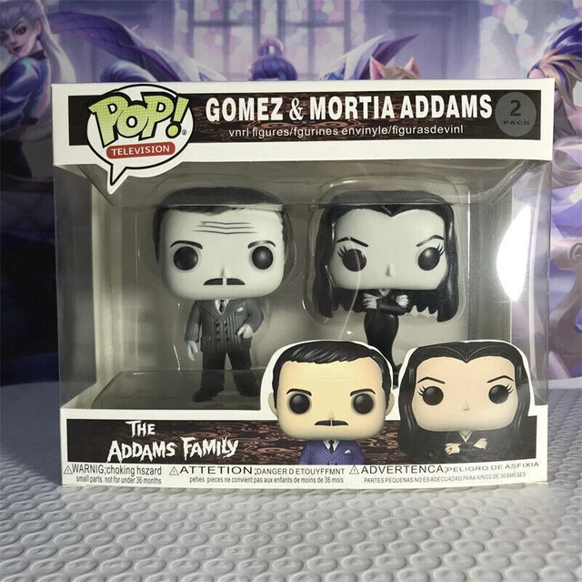 figurine Pop Addams Family Gomez & Morticia Addams Vinyl Toys with Box Set 2