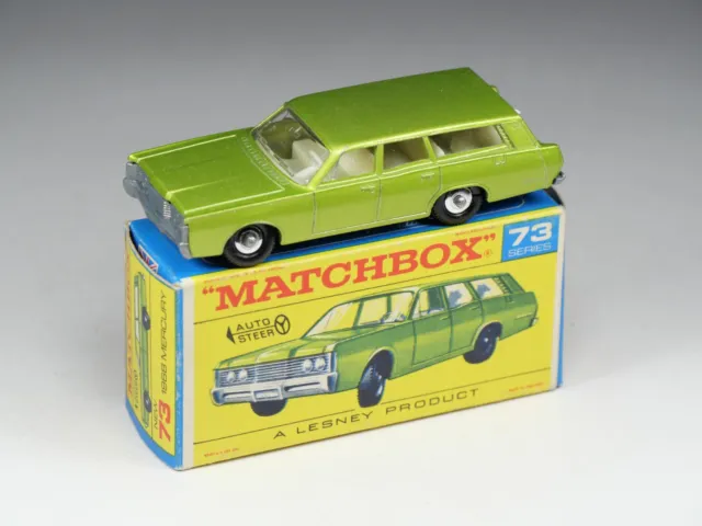 MATCHBOX - 73 - 1968 Mercury Commuter Station Wagon - En boite