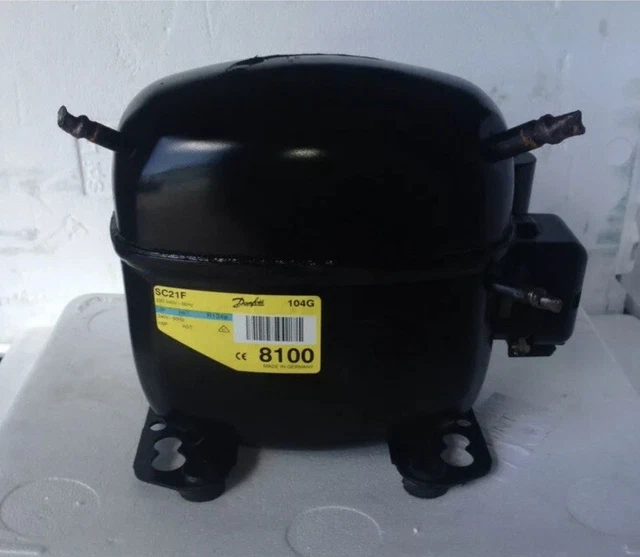 Sc21 Compressor DANFOSS SC21F STANDARD Compressor R134a 220-240V 50Hz - 3/4 HP £52.19 ...