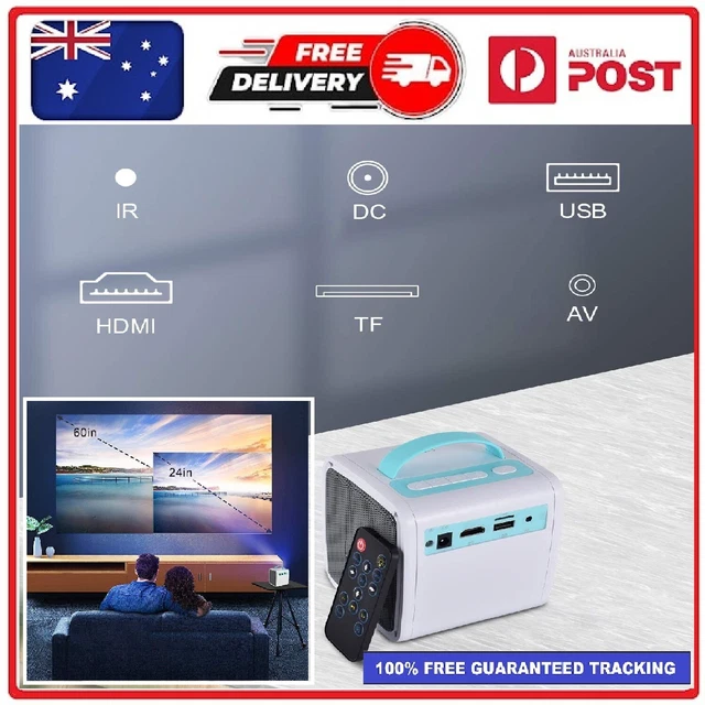 1080P Full HD Portable Digital Projector Home Cinema Theater For Multimedia