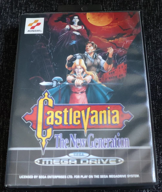 Sega Mega Drive Castlevania The New Generation PAL Complete with Manual