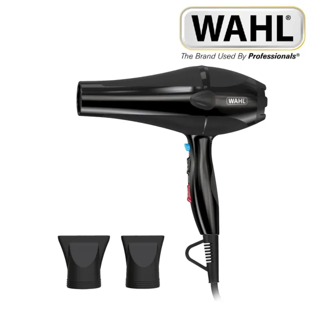 Wahl Ionic Style Hairdryer Professional Quality Hair Dryer Black ZY141