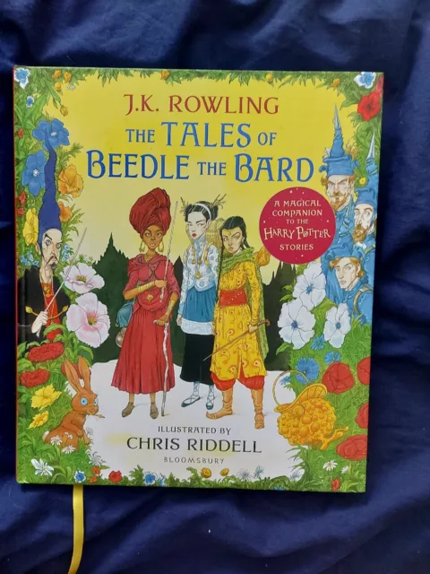 The Tales of Beedle the Bard Illustrated Edition By J.K.Rowling Hardback