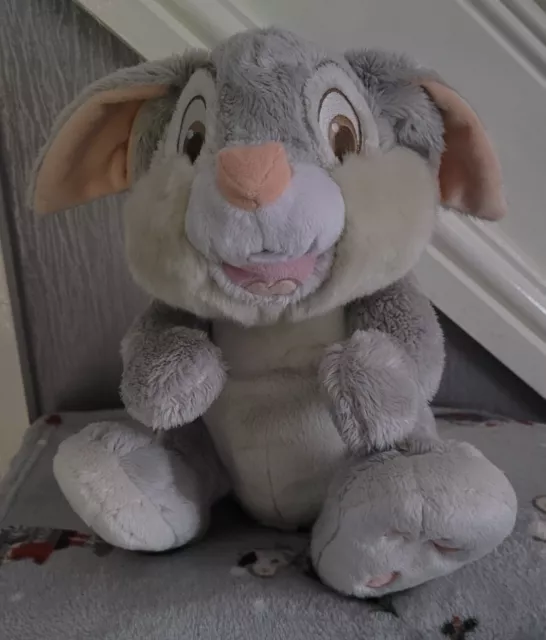 *"Thumper" Soft Plush Grey Bunny* *Bambi* *Disney Store Exclusive* *12 Inches*
