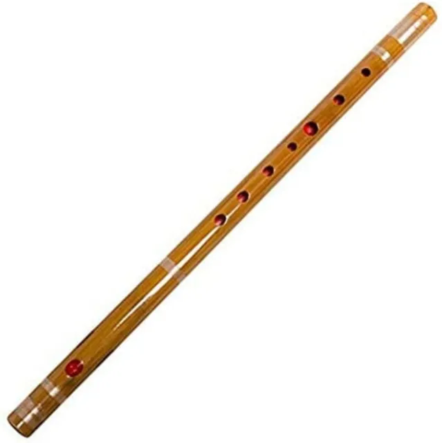 Yamamoto Japanese Shinobue Bamboo Flute 7-tone B Flat White F/S w/Tracking# NEW