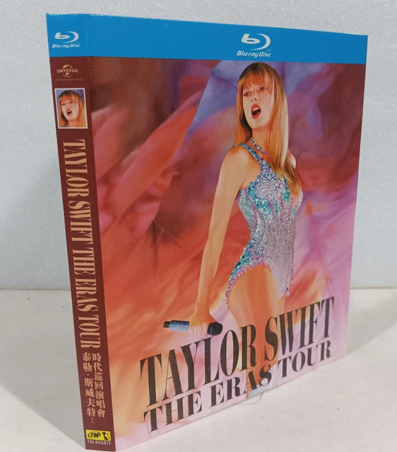 CHINA TAYLOR SWIFT The Eras Tour (2024) BLU RAY Movie Slip BD 1 Disc