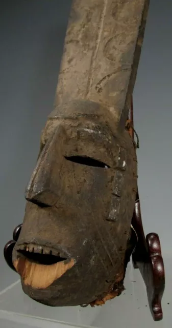 Fine Old Africa African Igbo Nigeria Afikpo region Carved Wood Ceremonial Mask