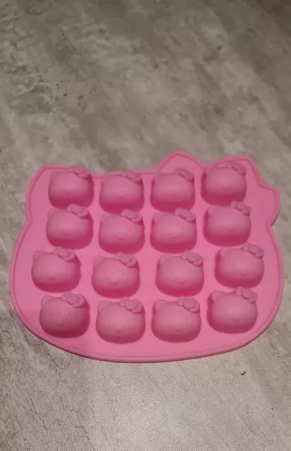 Silikonform Hello Kitty Backform Eisform Marzipan Fondant Tortendeko Seife Reis