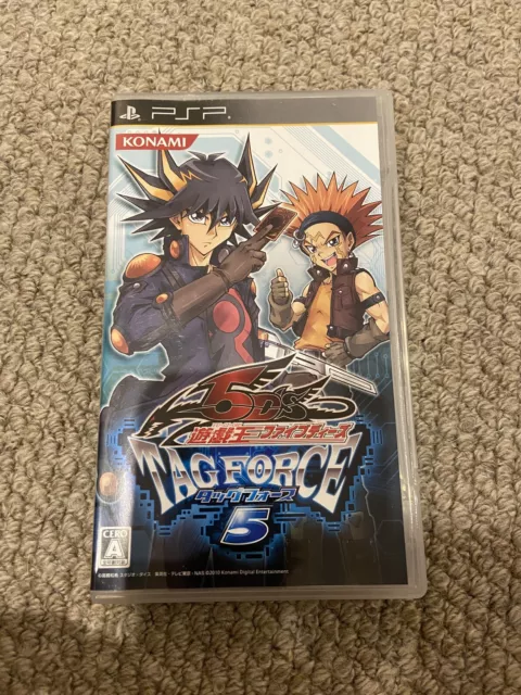 Yu-Gi-Oh 5D'S Tag Force 5 PSP ✓NEW ✓RARE 1st Ed Collector Card Battle Game  Manga