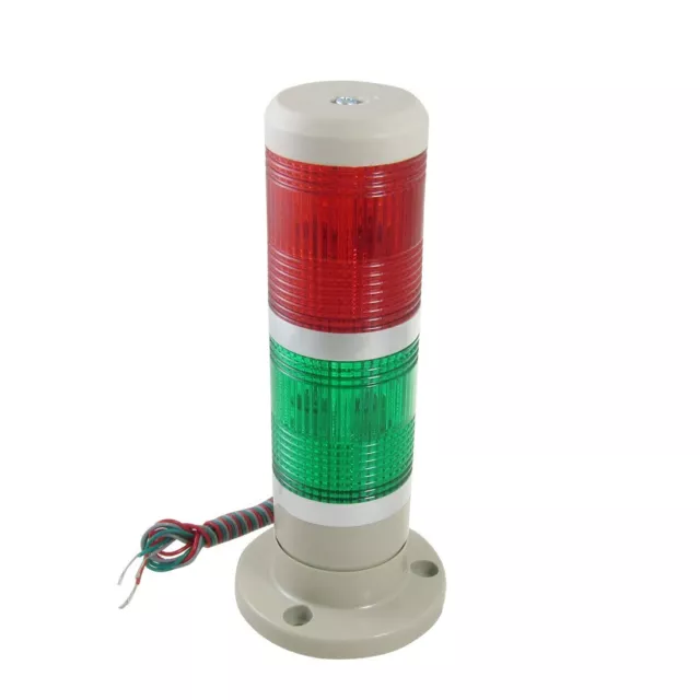 Industrial Lamps Red Green Signal Tower Lamp Warning Stack Light DC24V AC110V